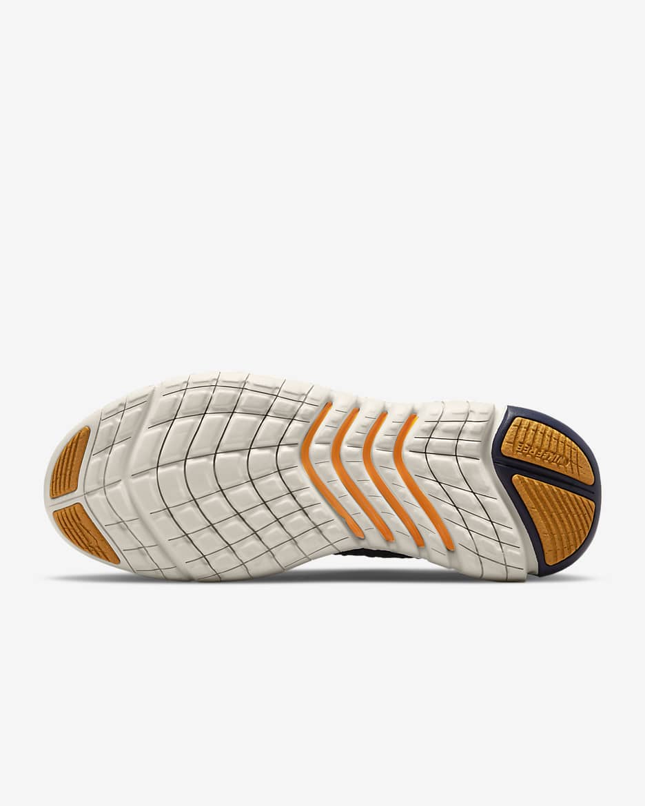 Nike free rn uomo arancione online